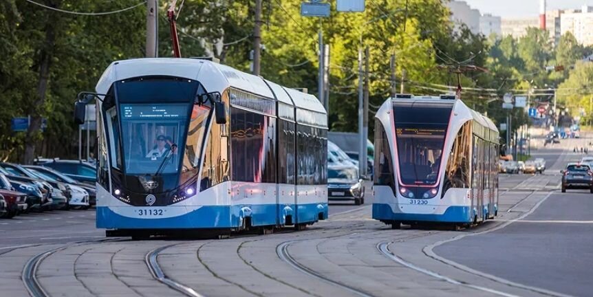     Трамваи. Источник: mos.ru Автор фото: Пресс-служба мэра Москвы