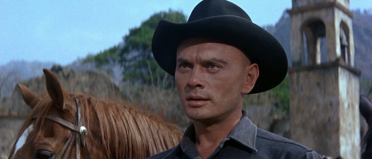 Кадр из фильма "Великолепная семёрка" (1960)