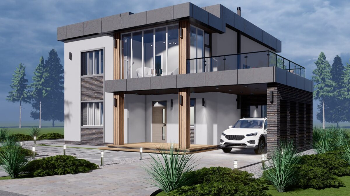 
Дом "Саоган" 234.46 кв.м. от СК АВАНГАРД