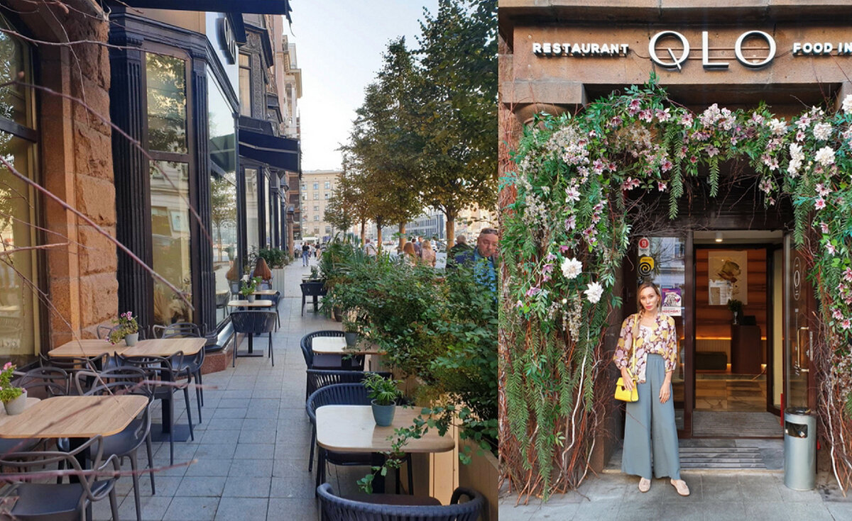 Веранда ресторана Qlo