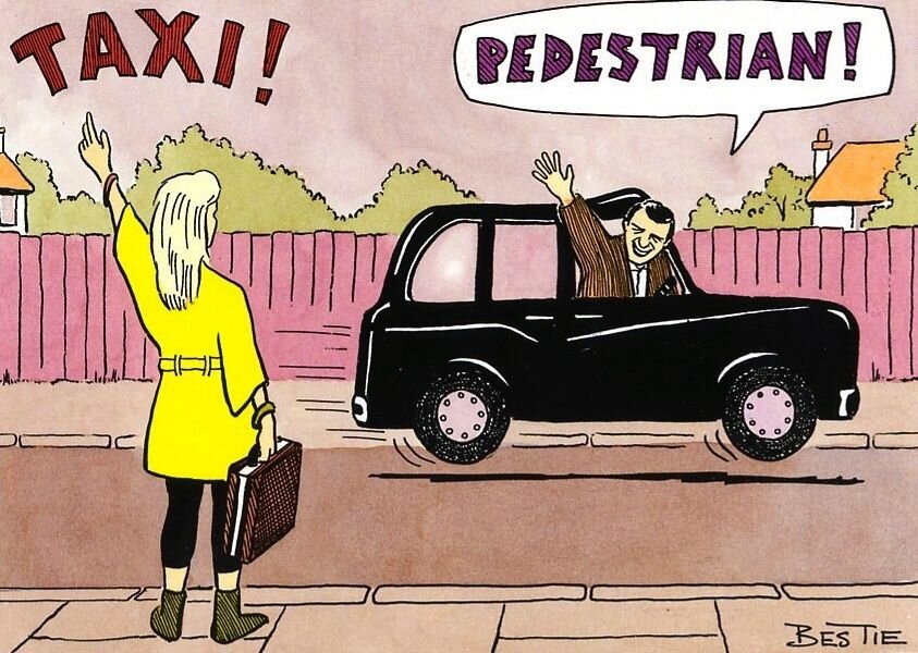 Педестриан - это пешеход по-английски. Если что.