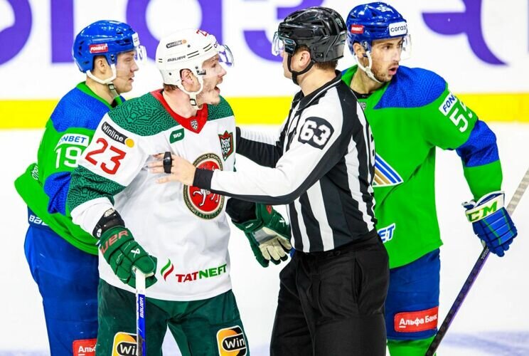    «Ак Барс» проиграл «Салавату Юлаеву» в Уфе со счетом 1:3 Фото: hcsalavat.ru