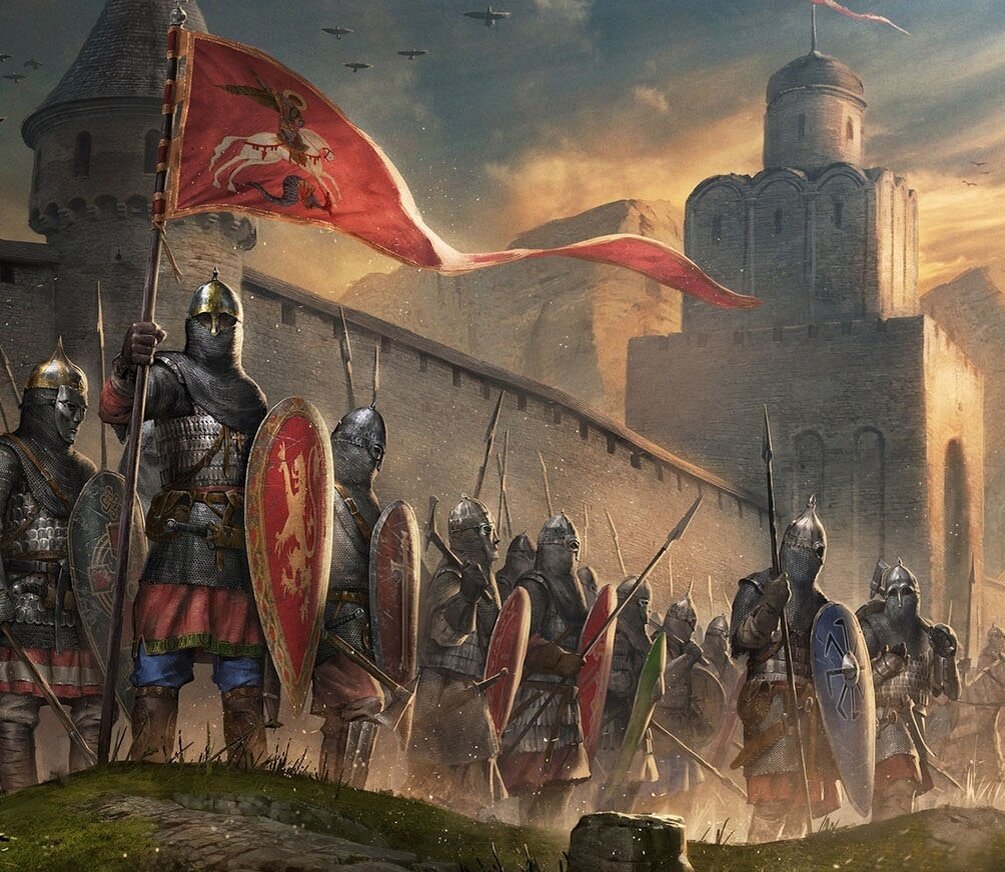 Древнерусские пешие воины