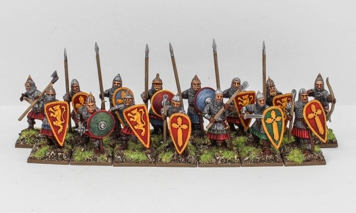 Солдатики "Русские пешие воины" в сборе