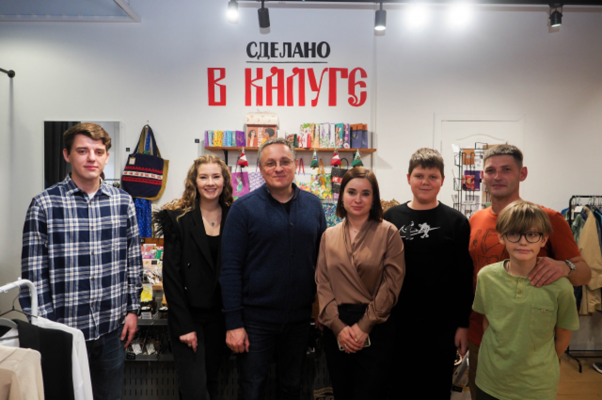    Первая круглогодичная ярмарка мастеров и художников открылась в Калуге