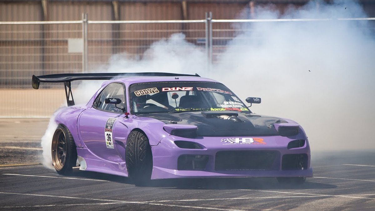 Mazda дрифт RX 7 Drift