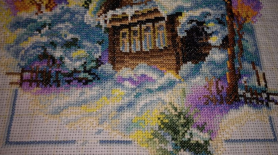 иногда маркет не отстирывается после разметки канвы 