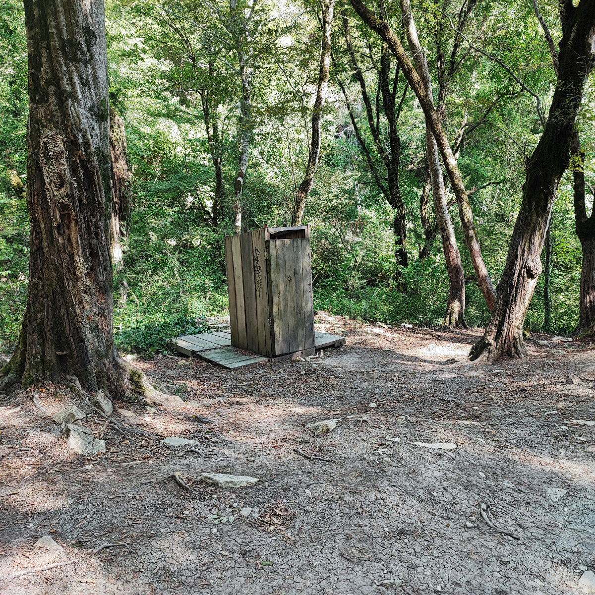 вот это чудо 21 века! И это не где-то в деревне, а Сочинском Национальном Парке...