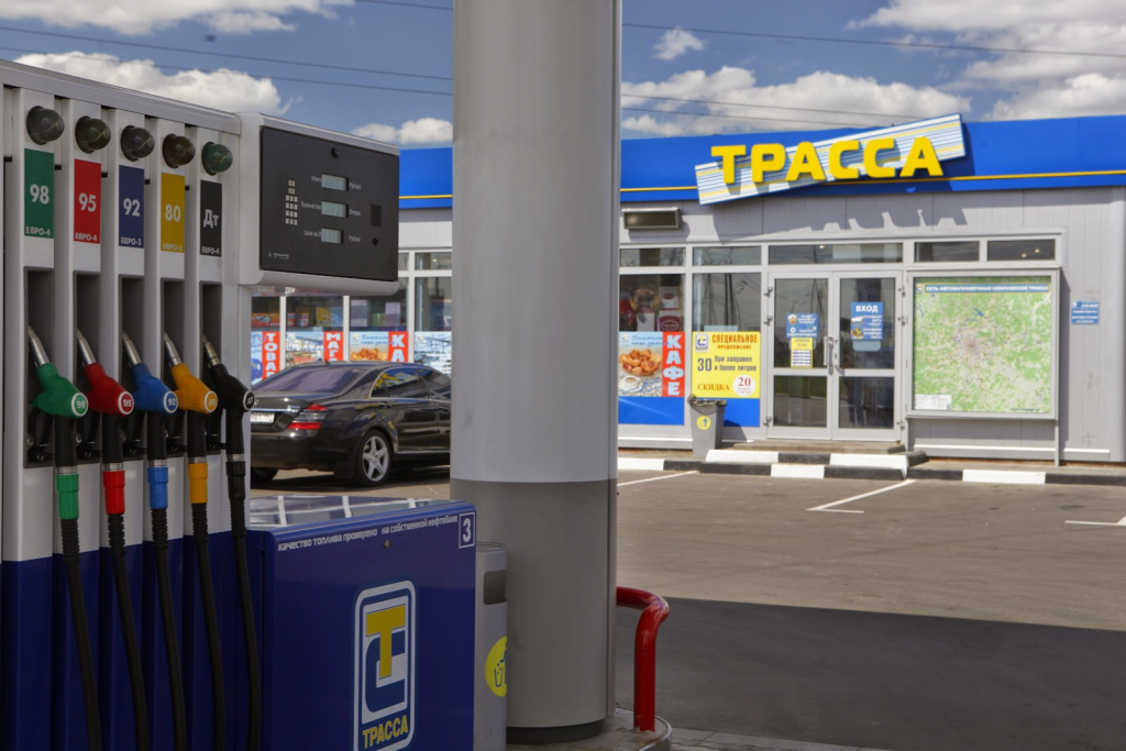 Рисунок 1. Типичный АЗК Трасса