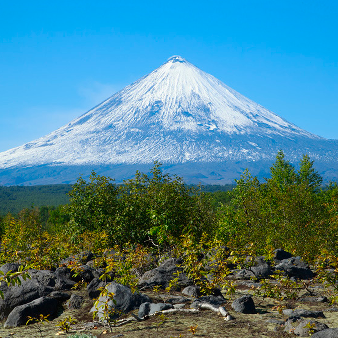 Вулкан Ключевская сопка