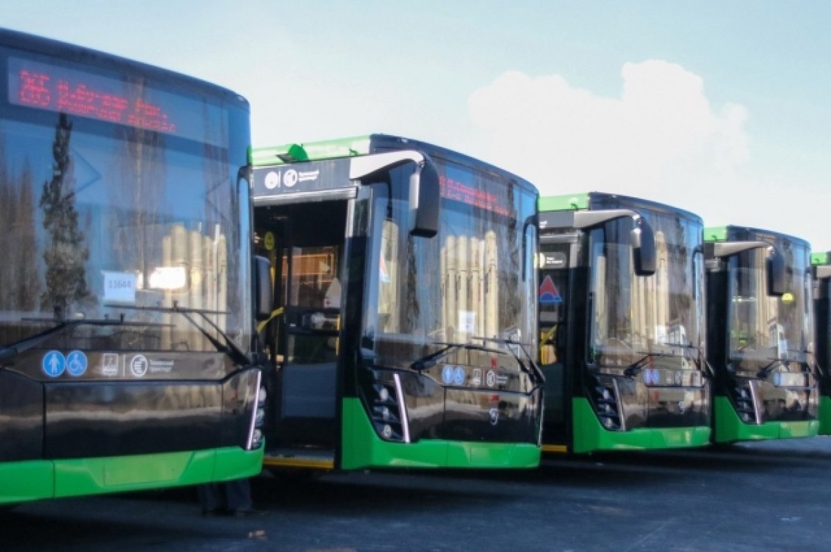    В Тюмени до конца года появятся 34 новых автобуса