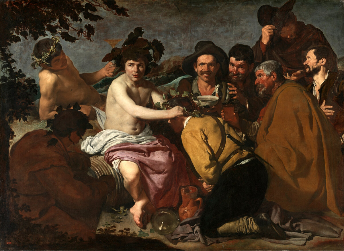 «Триумф Вакха» («Пьяницы») Диего Веласкес 1628-1629 годы