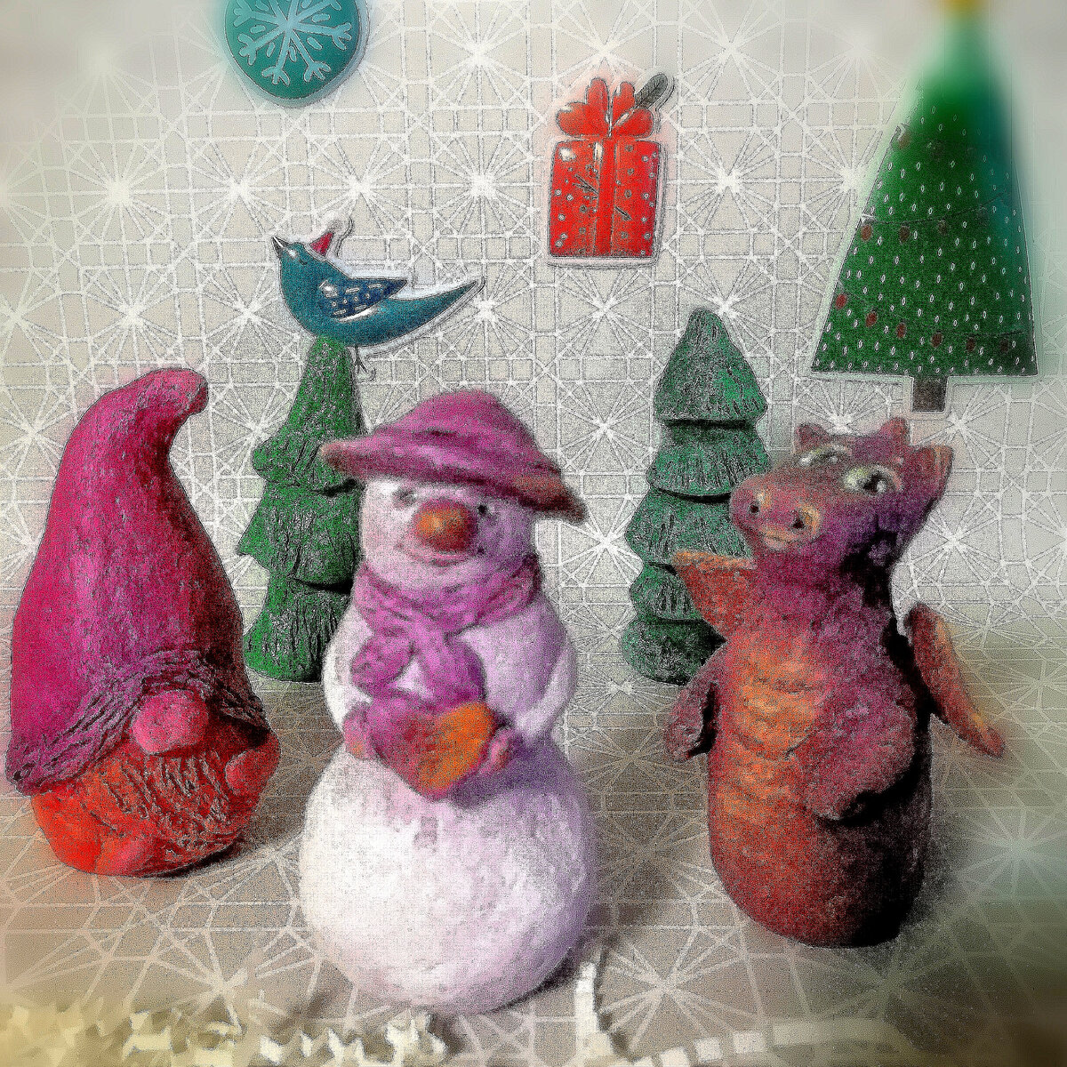 Игрушки на ёлку 