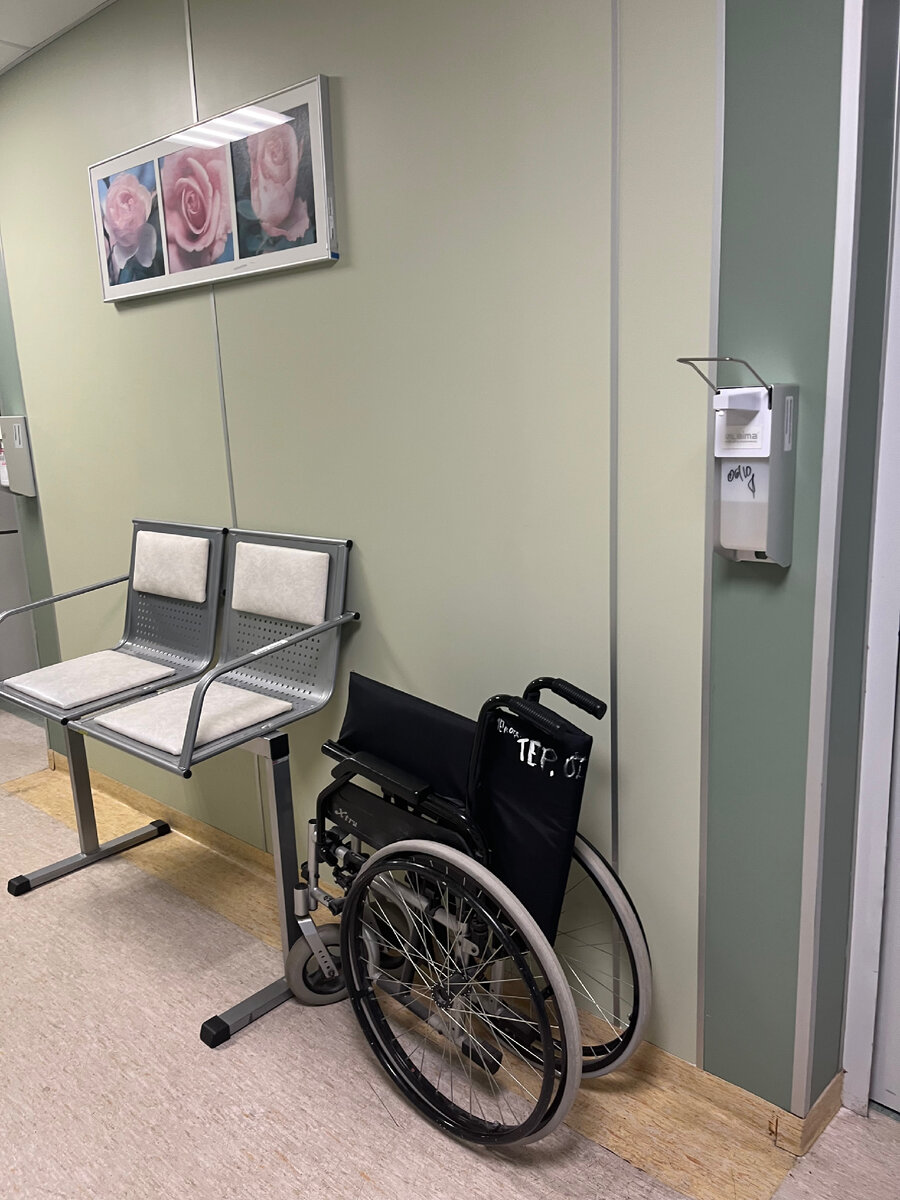 Коридор нашего отделения 