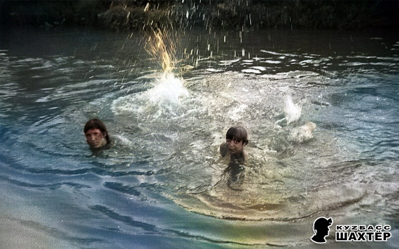 Фото автора. На водоёме вдали от города.