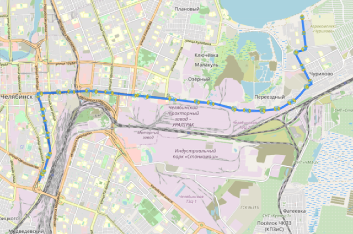 Автобус № 30 из Чурилово до вокзала запустят в Челябинске в ноябре |  АиФ-Челябинск | Дзен