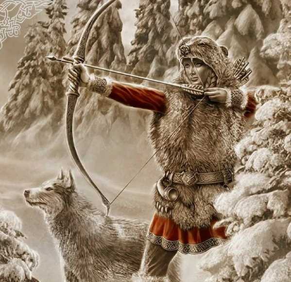 Диана-Дивана - славянская богиня охоты.