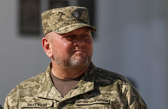    Главнокомандующий Вооруженными силами Украины Валерий Залужный.Gleb Garanich/Reuters