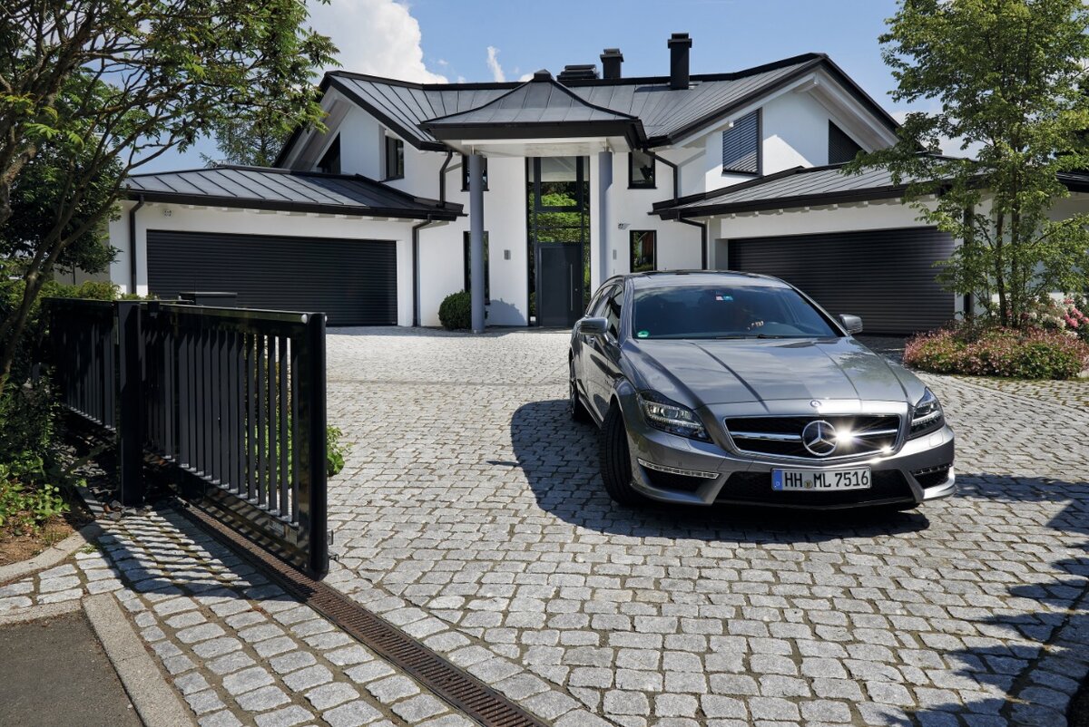 Откатные ворота решетчатые