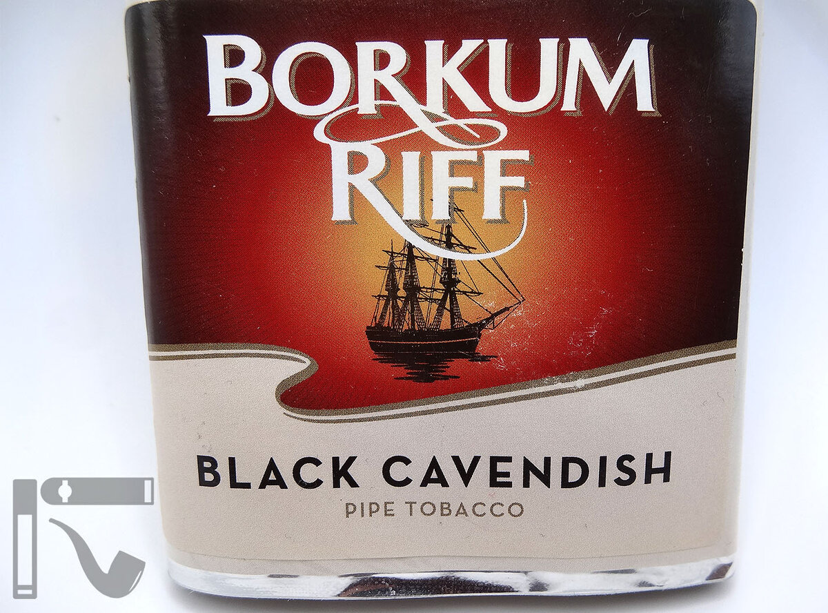 Трубочный табак Borkum Riff Black Cavendish. Фото:©канал "Уголок Курильщика"