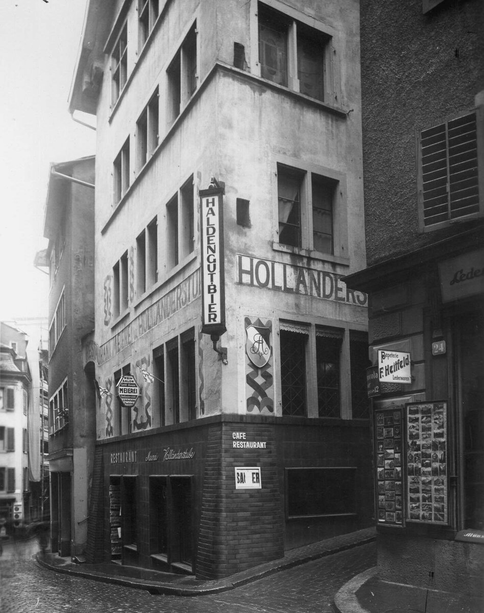 Хуго Балль – Кабаре «Вольтер» в Цюрихе, Швейцария