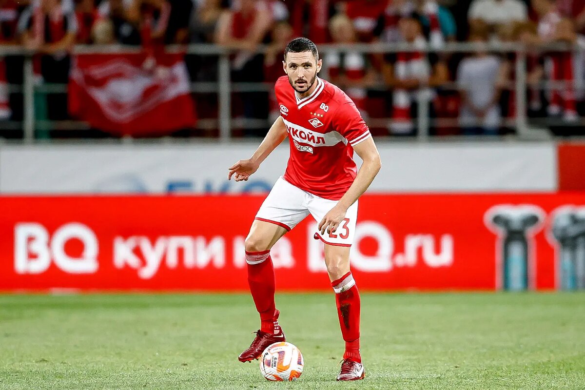 Никита Чернов. Фото официального сайта ФК Спартак Москва.