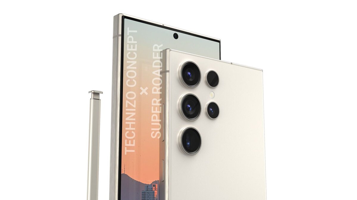    Концепт-рендер Samsung S24 Ultra от Technizo Concept