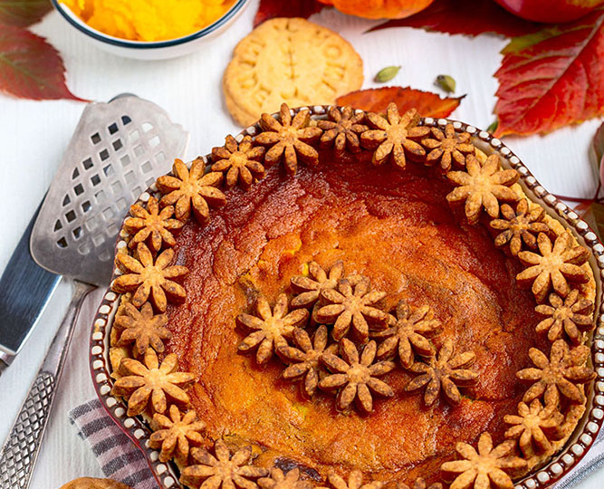 Вкуснейший тыквенный пирог.