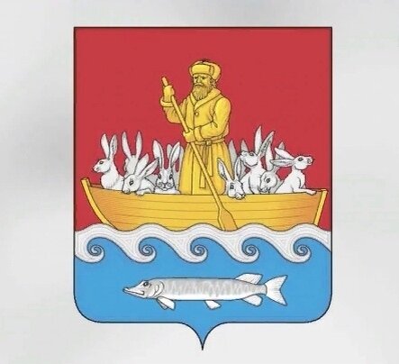 Герб Шунгенского сельского поселения тоже обыгрывает тему Мазая . Раньше село Спас-Вежи, откуда родом дед Мазай, входило в состав Шунгенской волости.