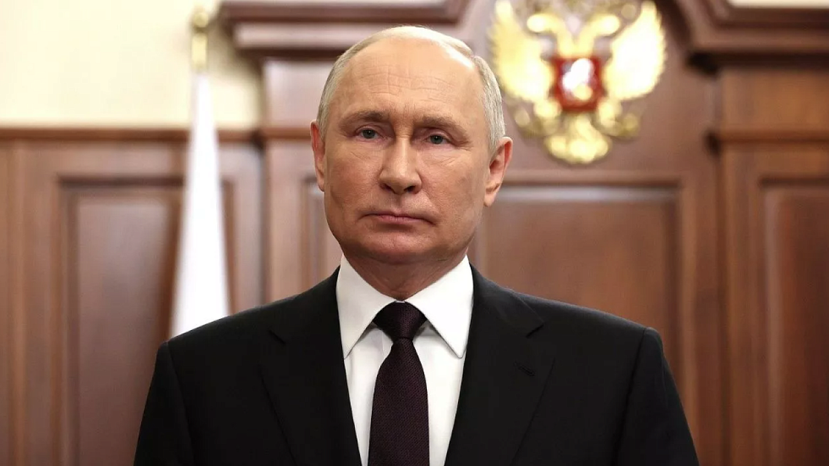    Владимир Путин заявил, что событиями в Дагестане Запад хотел раскачать Россию изнутри. Фото: kremlin.ru