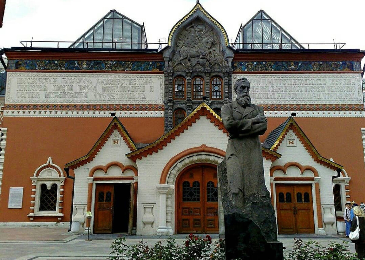 Tretyakov gallery. Третьяковская галерея Лаврушинский здание. Здание Третьяковки в Лаврушинском переулке. Фасад здания Третьяковской галереи в Москве. Третьяковская галерея Москва фасад.