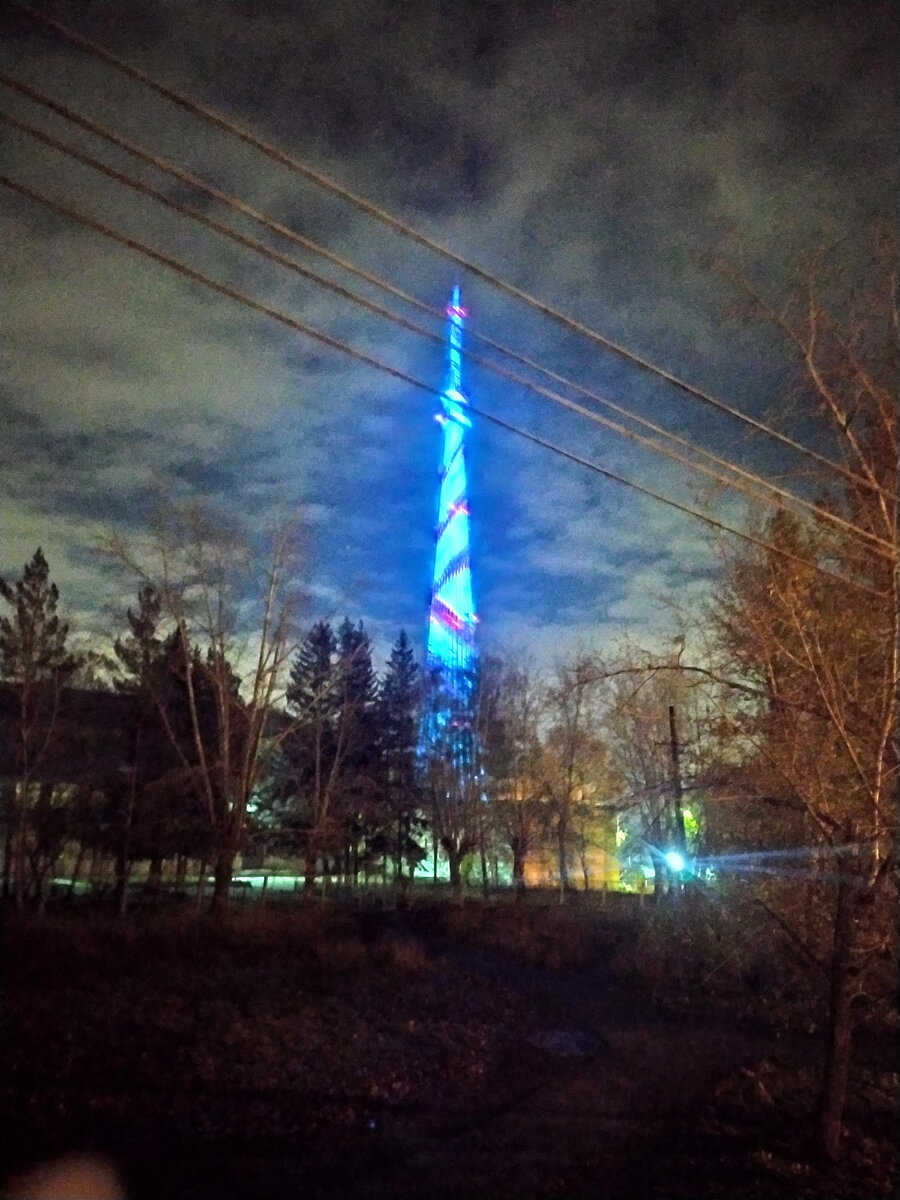 Тестирую ночную съёмку. 