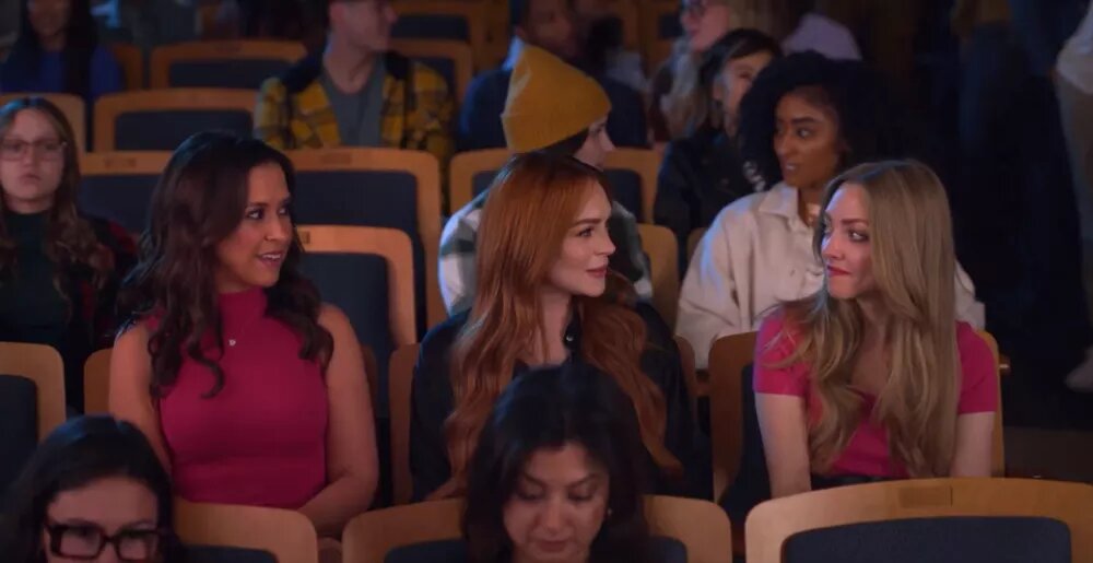 Лэйси Шабер, Линдси Лохан, Аманда Сейфрид📷
