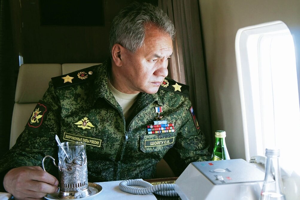 Из открытых источников в интернете. Министр обороны РФ Сергей Шойгу.