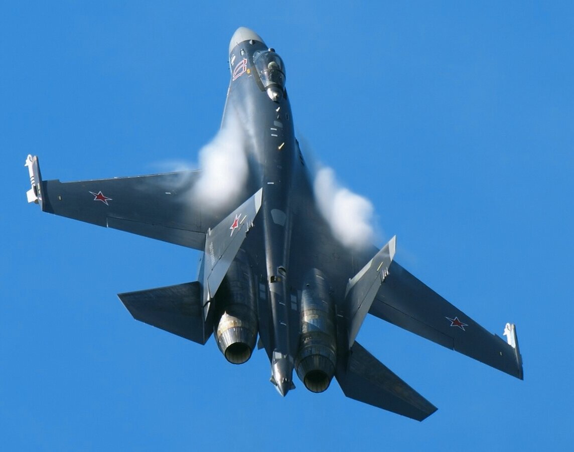 Из открытых источников в интернете. Истребитель 4++ поколения «Су-35».