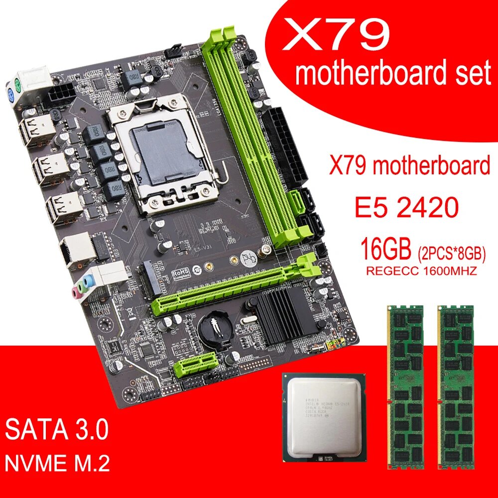 INTEL XEON E5 2420 / 16GB / X79 