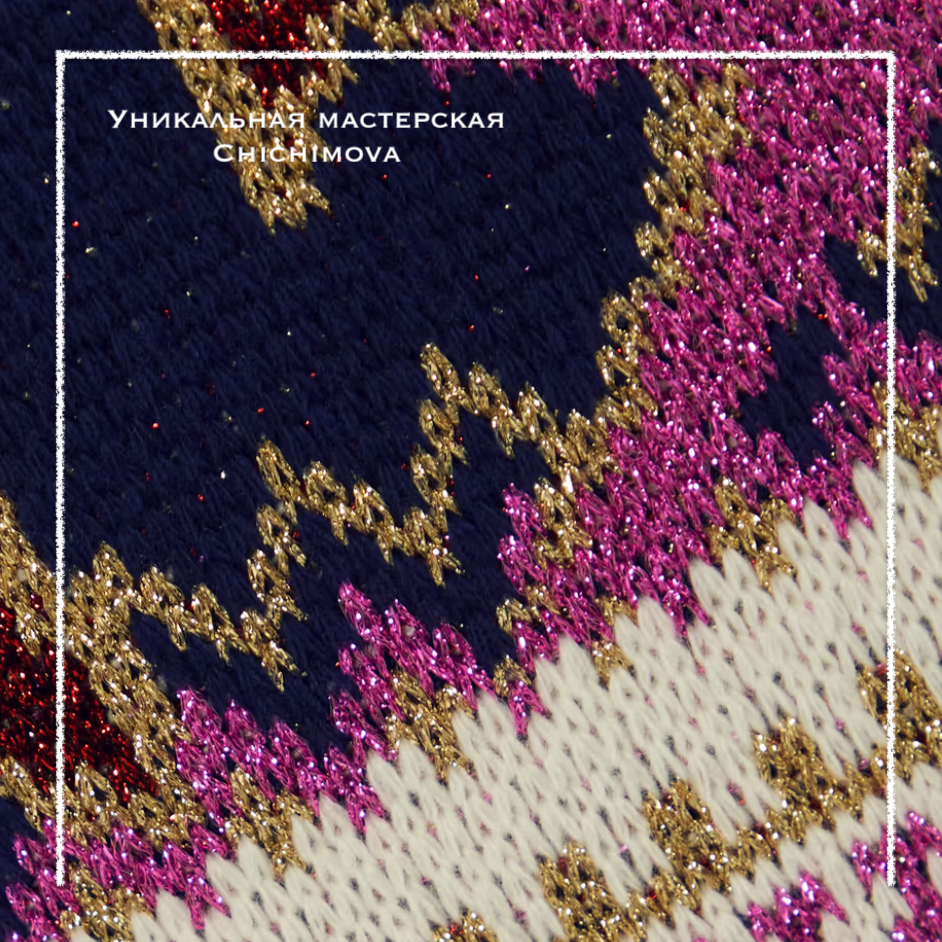 \"Яркие и необычные!\": Шарфы, связанные узором жаккард, интарсия, Fair ...