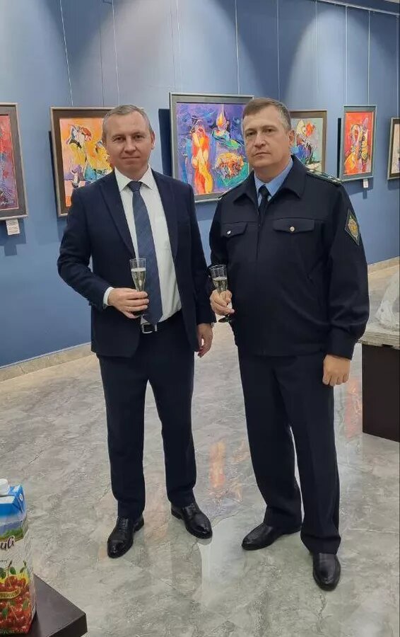 Андрей Шанин на торжественном открытии фотовыставки "Самая красивая страна", организованной передовой группой МИД России по подготовке к открытию Генерального консульства России в Капане (3 ноября 2023). Еревaн © Photo : МИД России