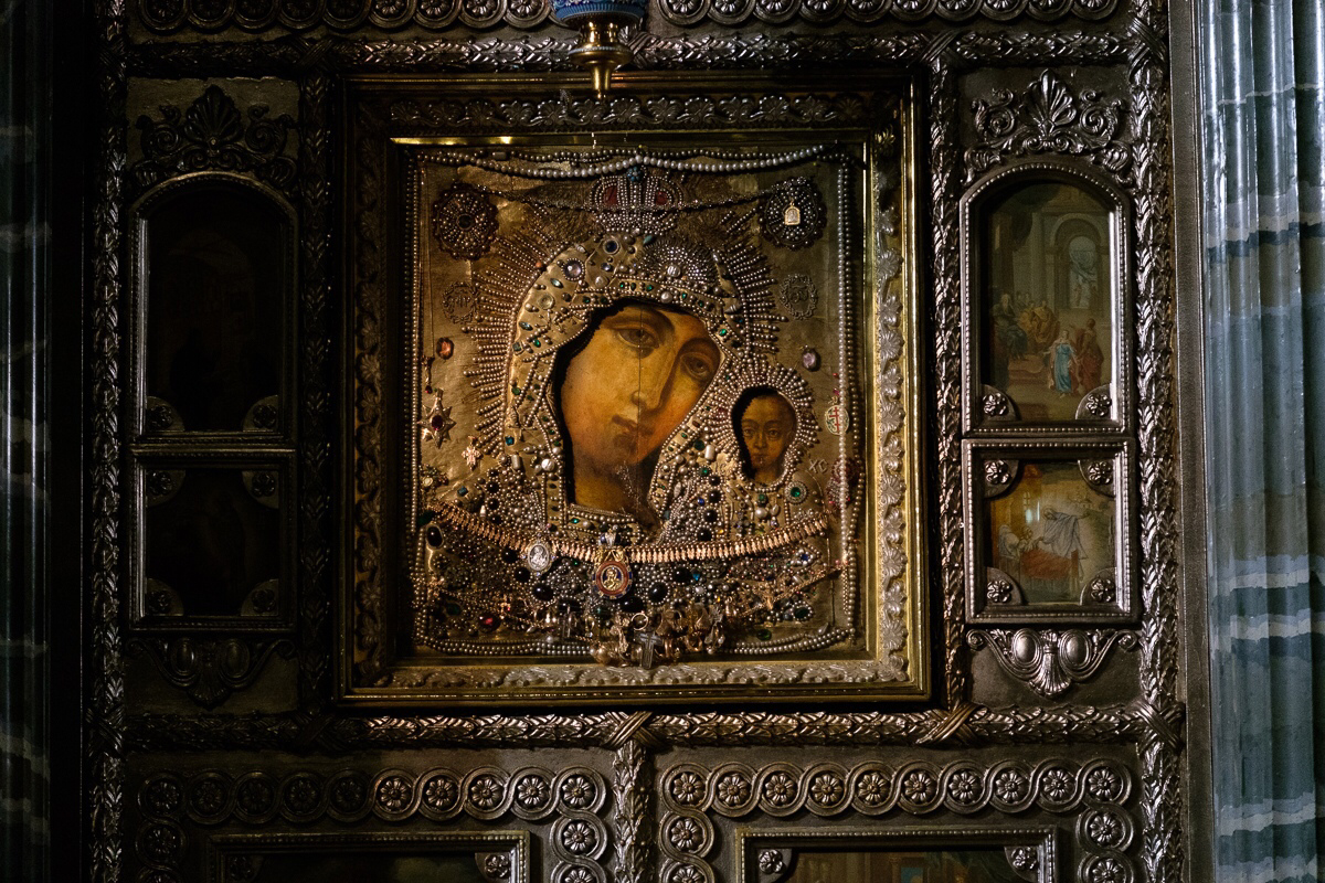 Петербургская Казанская икона Божией Матери в Казанском кафедральном соборе