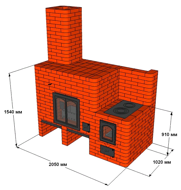 Уличная печь своими руками – особенности возведения