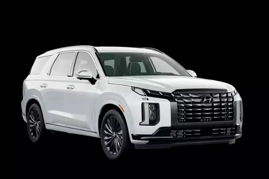 Hyundai Palisade 2024. Хендай Палисад 2024. Хендай джип новый 2024 Палисад белый. Хёндай 7 местный кроссовер Палисад.