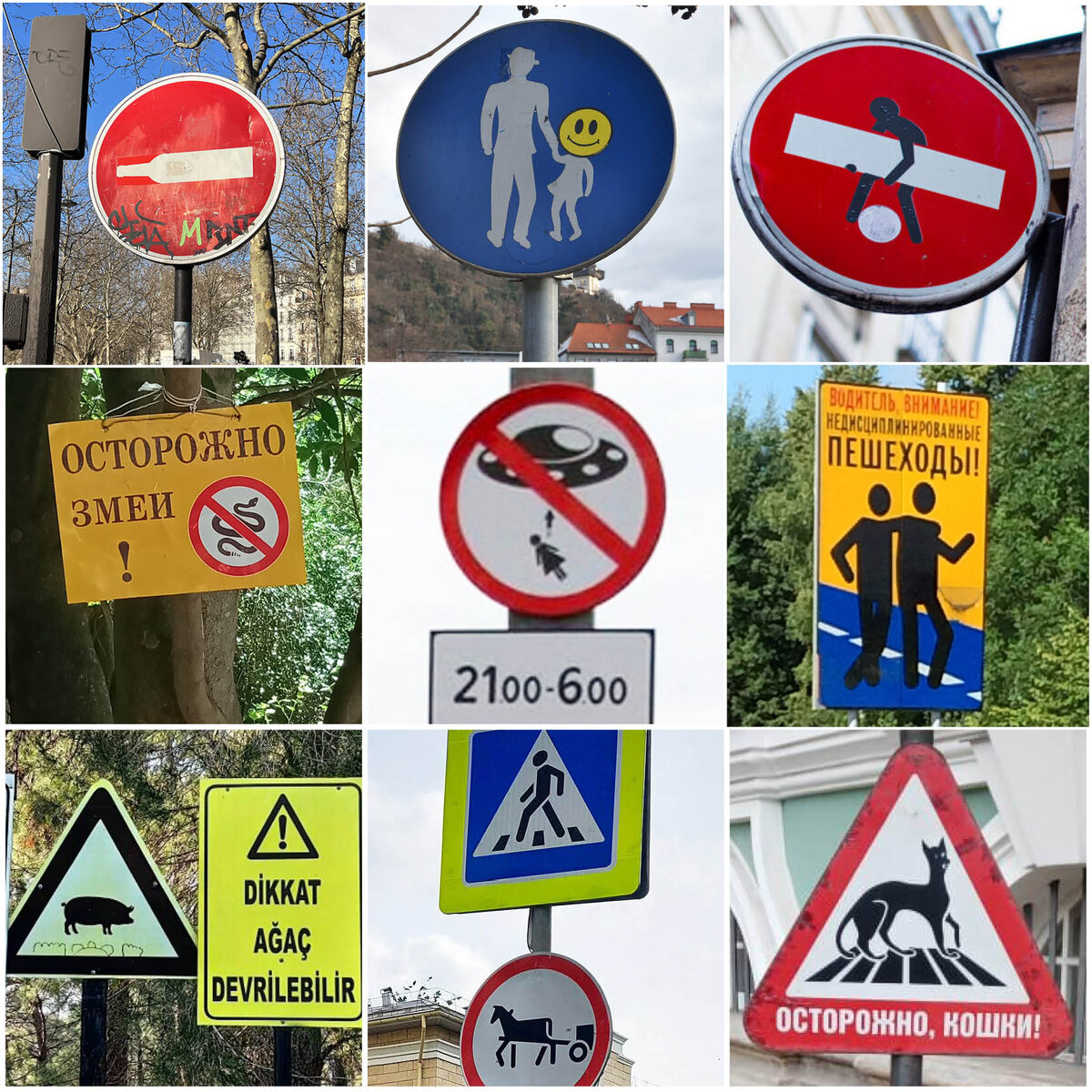 Спасибо всем, кто участвовал в прошлой Фотомагии - «Дорожные знаки». Понятно, что в 9 квадратиков не вместить всё предложенное, но всем огромное спасибо за участие! ♥ Авторы этих кадров: 1 - travelstar_ushka, 2 - Weber, 3 - Уникальная Россия, 4 - Екатерина, 5 - товарищ маузер, 6 - Татьяна Б., 7 - Записки кочевников, 8 - Душенька, 9 - Маргарита Денисова.