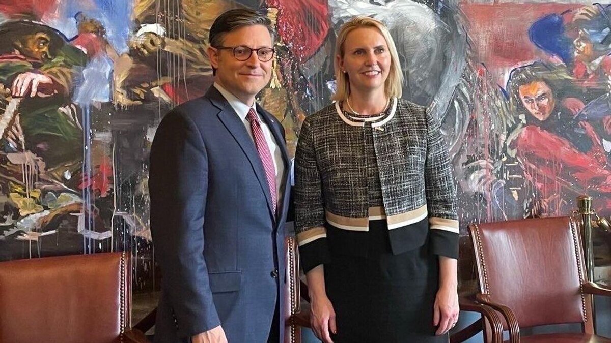 Посол США с Джонсоном 