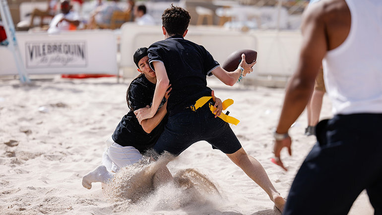    Соревнования по флаг-футболу. Getty Images