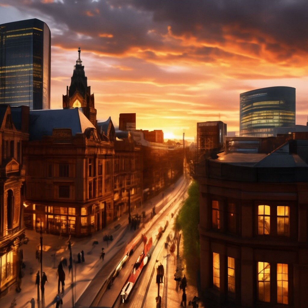 Как выглядит Манчестер по мнению нейросети