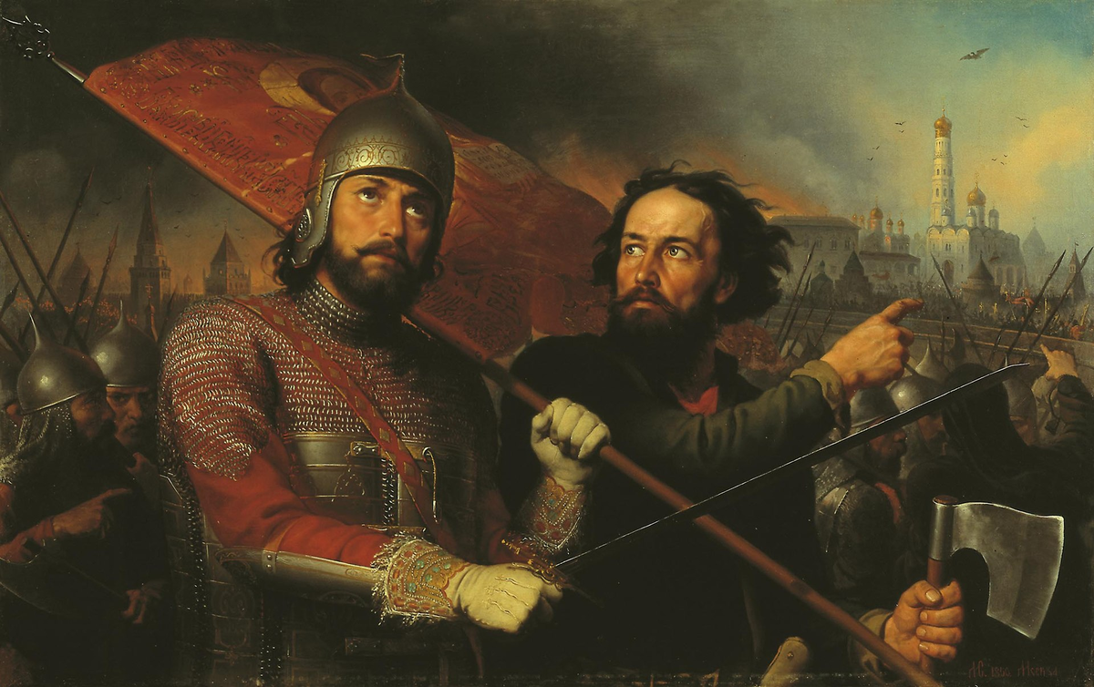 М. И. Скотти. Минин и Пожарский. 1850