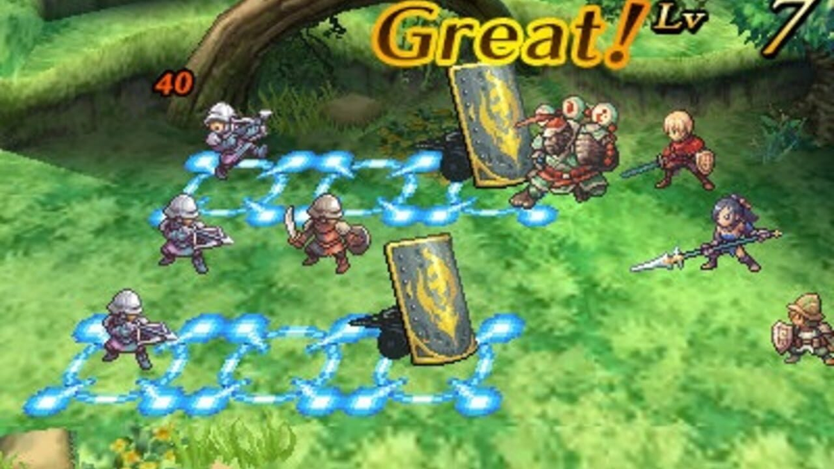 В своё время я пытался пройти её на DS – очень понравилась завязка и в целом бодрый темп сюжета, но кривая сложности в один прекрасный момент загнулась так, что треснула меня по лбу.-3