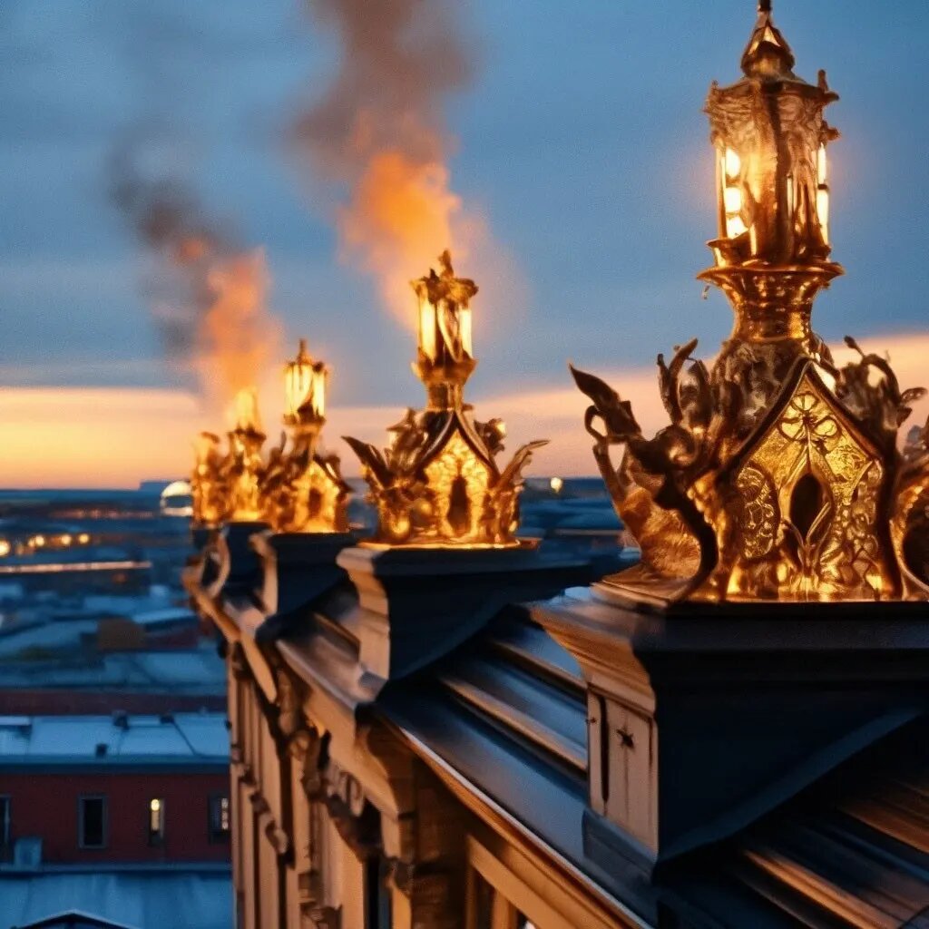 Живой огонь на крыше Исаакиевского собора в Санкт-Петербурге. Миф или реальность? 