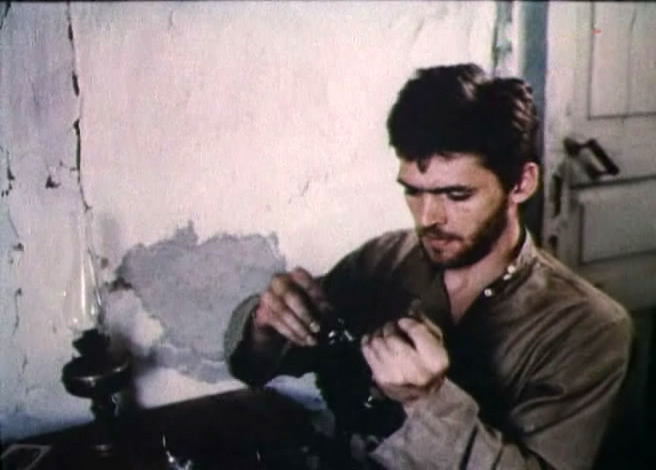 В фильме "Меченые", 1991 год