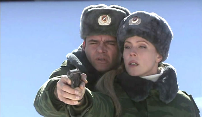 В фильме "Разрешите тебя поцеловать", 2008 год